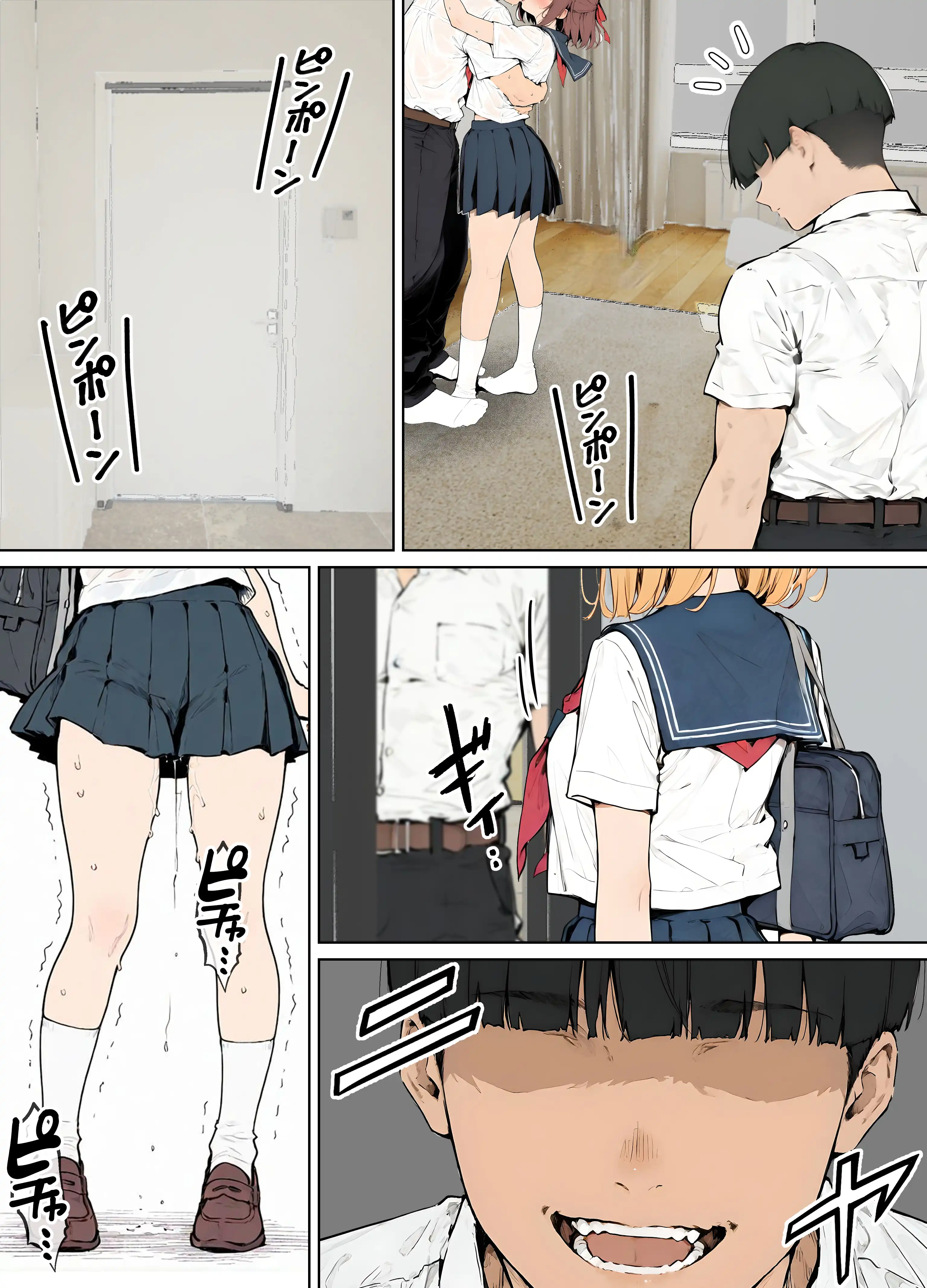 『女体化したカースト上位男がキモオタに下剋上レ●プされ種付けを懇願するオンナノコへと堕ちる話』（作：晴天艦）の試し読み画像64